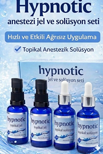hypnotic topikal solüsyon Acı Azaltıcı Seti 20 Ml 4lü Jel ve Solüsyon