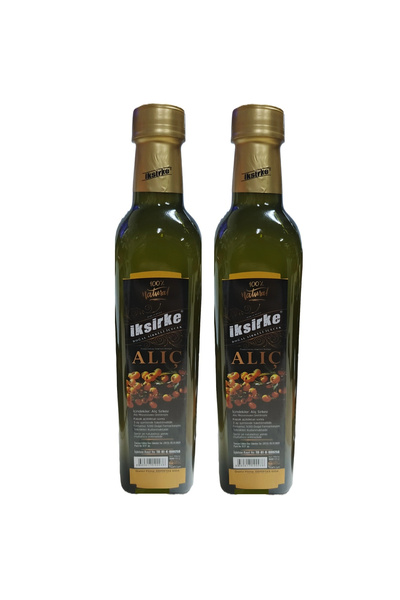 İksirke Katkısız Alıç Sirkesi 500 ML 2Adet