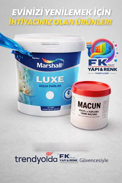 Marshall mutfak dolabı ,panel kapı ve çelik kapı boyama seti