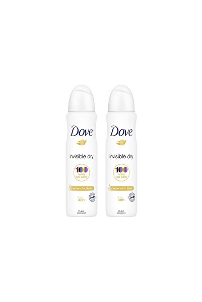 Dove Sprey Deodorant Invisible Dry Kadın 150 ml x 2