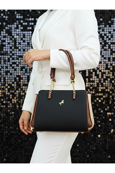 Çanta Trend Miami Polo Clup Γυναικεία τσάντα με λουράκι ώμου και λεπτομέρεια ...