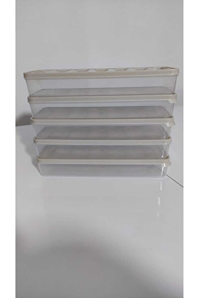 Esse Çok Amaçlı Buzdolabı ve Mutfak Düzenleyici Seti - 5 Parça Şeffaf Saklama...