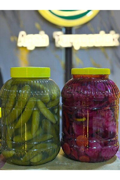 Çubuk Agah Turşuları SÜPER 2 Lİ 5 KG KARIŞIK TURŞU VE SALATALIK TURŞUSU