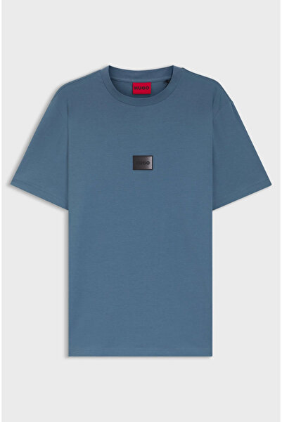 HUGO Bisiklet Yaka Natürel Erkek T-Shirt 50553124_DANOTIE