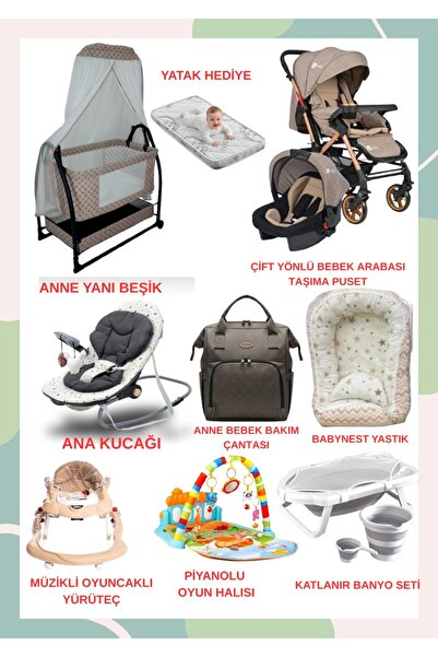 TURHANBEBE BEBEĞİNİZİN TÜM İHTİYAÇLARI LÜX BEBEK ÇEYİZ SETİ KAÇIRILMAYCAK FIRSAT