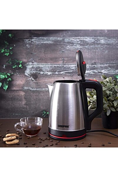 Generic Geepas Gk38042 Stainless Steel Electric Kettle, 1.8 L
