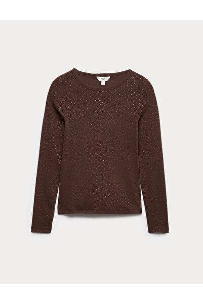 Marks & Spencer İşlemeli Dokulu Üst