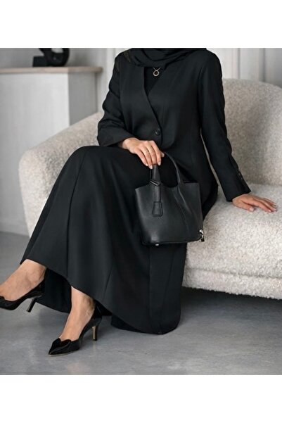 WAHAJ DRESSES Blazer abaya