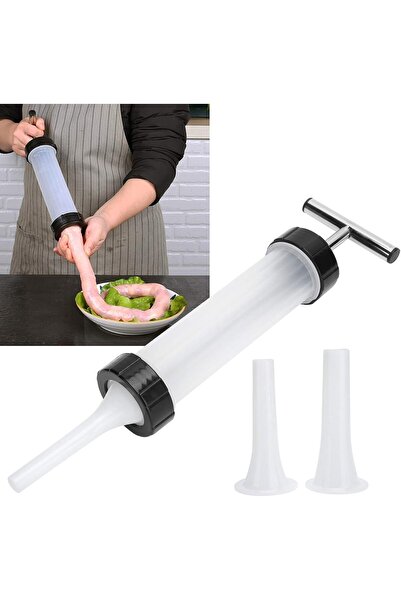 Generic Meat Stuffer, with 3 Sausage Filling Tubes Good Sealing Performance S...