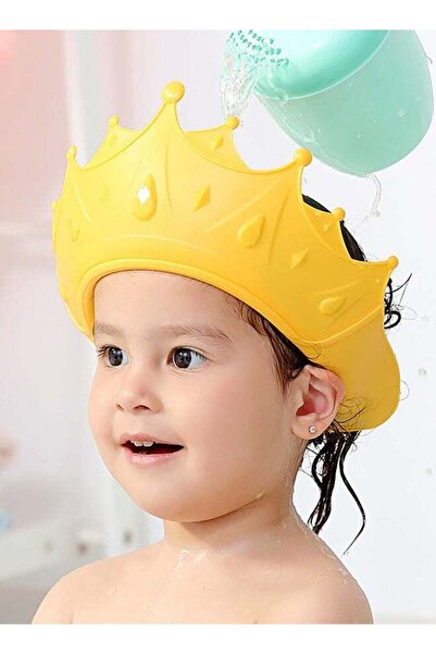 Generic Baby shower cap, adjustable silicone shower cap, waterproof shampoo c...