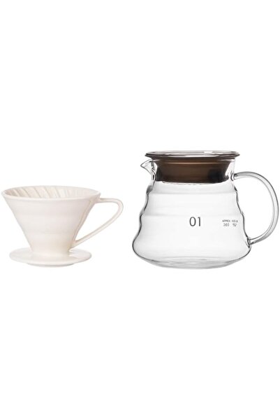 Generic Distillation Set 01 White Ceramic