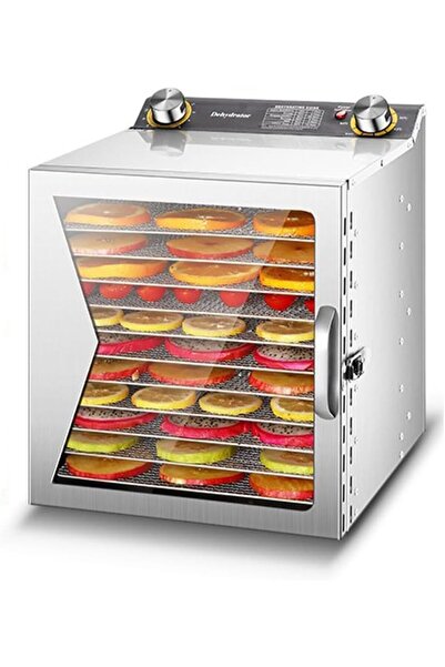 Generic ETLIFE Glanfen Food Dehydrator, 12 Stainless Steel Trays Dehydrators ...