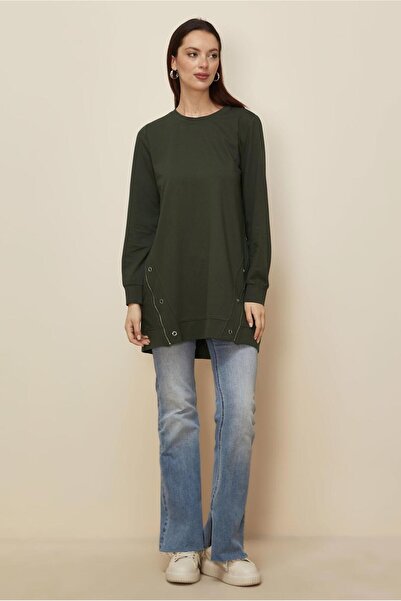 Alvina Eyelet Detailled Tracksuit Tunic 45981