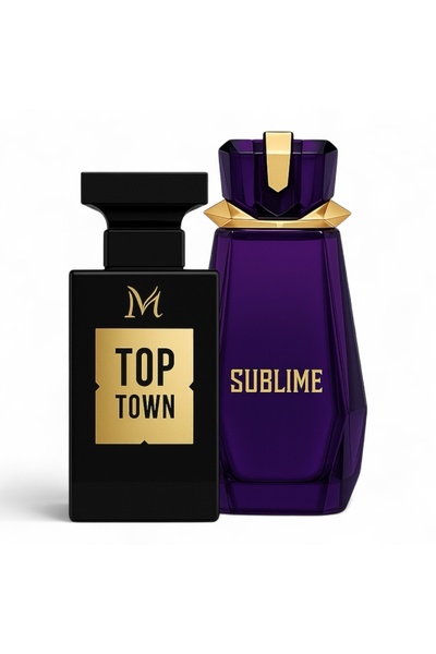 Montage Brands Set of perfumes for women and men 2 x 100 ml lasting - orienta...