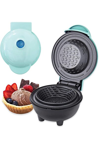 Generic Waffle Maker, Electric 4 In Mini Portable Iron Machine for Breakfast ...