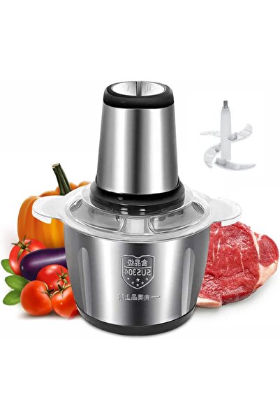 Generic MHWL Electric Meat Grinder Meat Mincer, 2L/ 3L Stainless Steel Electr...