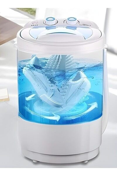 Generic Small shoe washing machine that accommodates up to 4 pairs of shoes w...