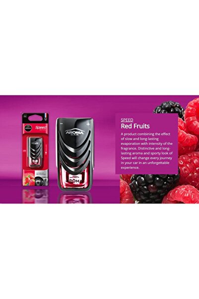 Generic معطر جو للسيارة برائحة الفواكه الحمراء، يُفتح بفتحة مكيف الهواء.