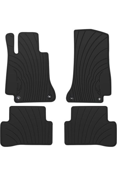 Generic سجادات أرضية HD-Mart مصممة خصيصًا لسيارات مرسيدس بنز الفئة C سيدان 20...