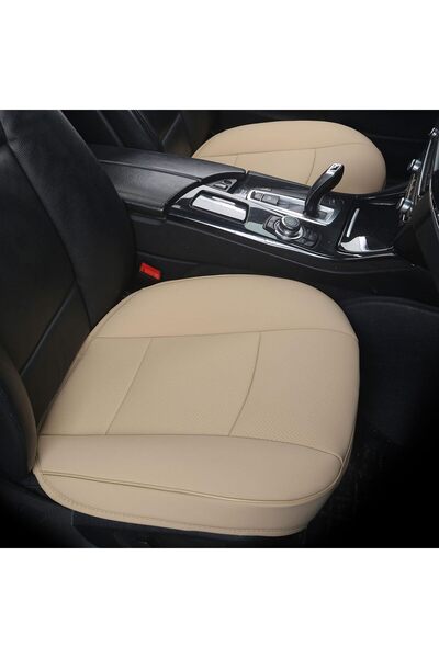 Generic واقي مقعد السيارة الداخلي الفاخر من جلد الصناعي، غطاء مقعد السيارة ال...