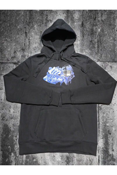 Ultramag Hanorac gros cu buzunar frontal și glugă dubla „Casual”