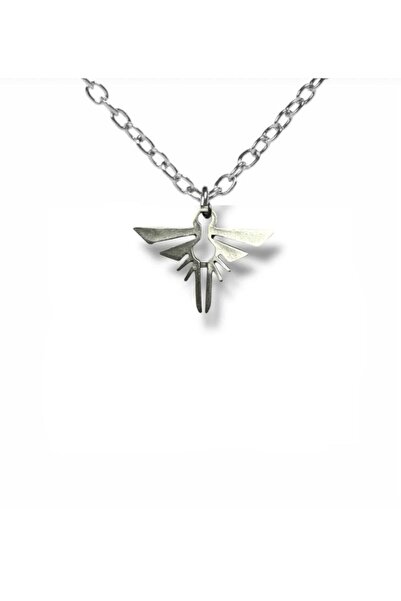 Yuchicly Flame Symbol Figured Necklace – Unisex Metal Design with 60 cm Chain