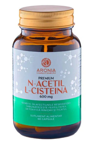 Aronia Charlottenburg Premium N-Acetil L-Cisteina - NAC - la 600 mg ( capsule...