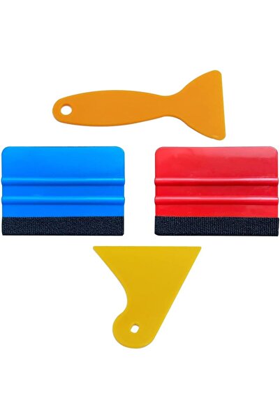 Generic مجموعة أدوات تغليف السيارات UTSAUTO ذات الحافة اللبادية، أداة تطبيق ل...