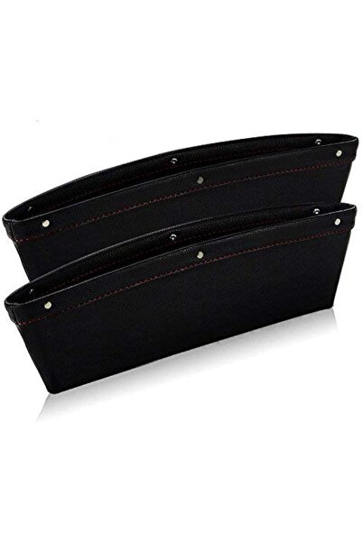 Generic ICHE Car Pocket Organizer PU Leather Console Gap Filler Car Seat Catc...