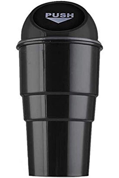 Generic Car Auto Garbage Trash Cans Sundries Basket (Black)