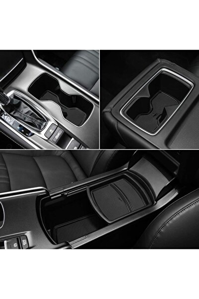 Generic مجموعة أوفو من 17 قطعة من سجادات مقاومة الغبار لهوندا أكورد موديلات 2...