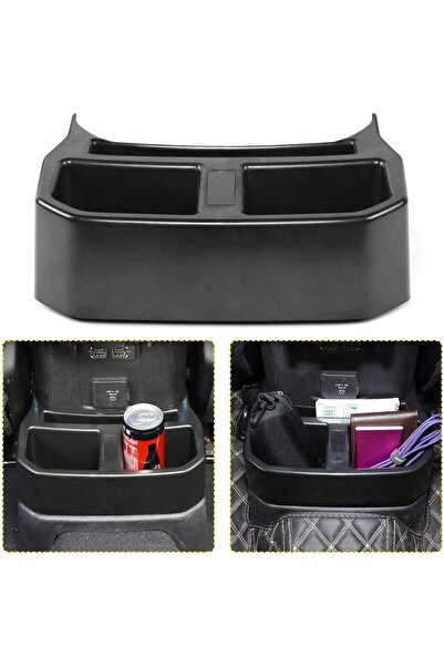 Generic حامل أكواب خلفي من جيكار، مثبت على الكونسول الأرضي، حامل أكواب، منظم ...