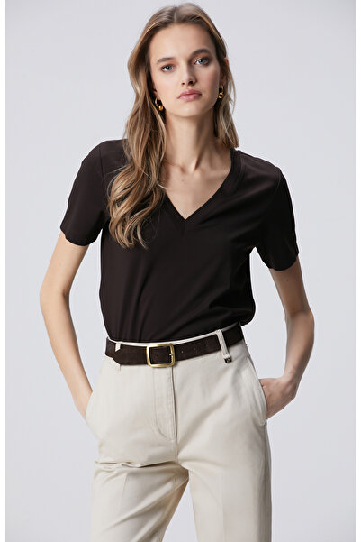 Network Siyah Basic T-shirt