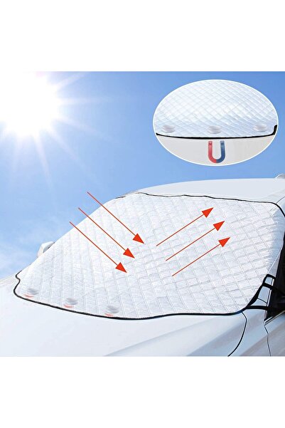 Generic واقي شمسي أمامي للسيارة من بينج كيوت، يحمي من أشعة الشمس والأشعة فوق ...
