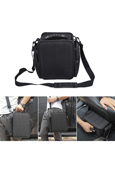 Generic حقيبة تخزين أسفل المقعد من جيكار لسيارات جيب رانجلر JK وJL وJK وJKU و...