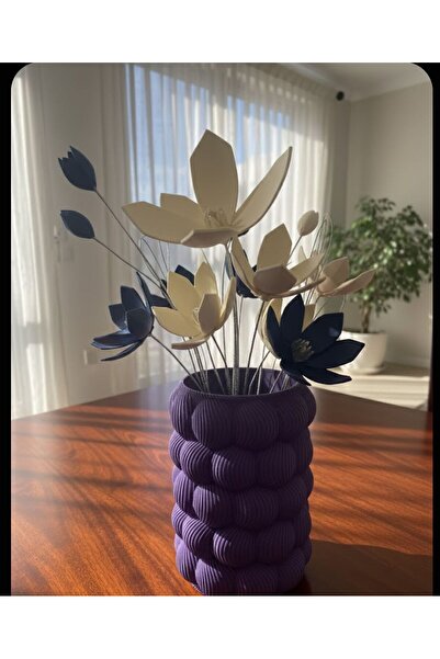 Sufle home dekor DEKORATİF BUBBLE VAZO-ÇİÇEKLİK - ORGANİZER