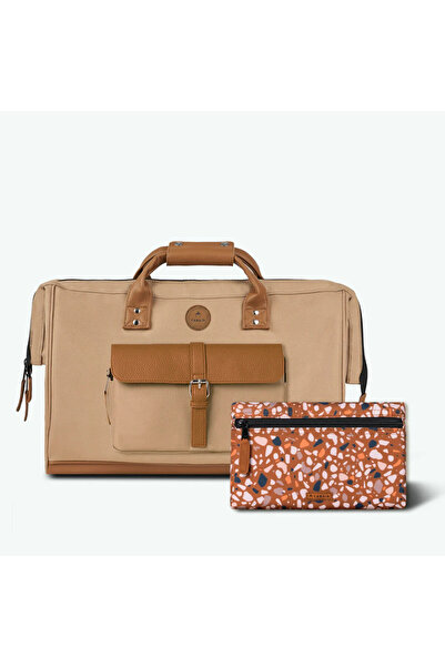 Cabaia Kuala Lumpur Duffle Unisex Bej Seyahat Çantası