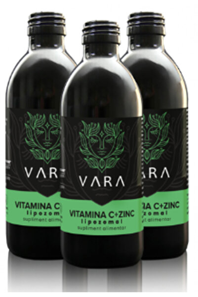 MC Micostore Pachet Economic x3 Vitamina C + Zinc Lipozomal, formula Premium ...