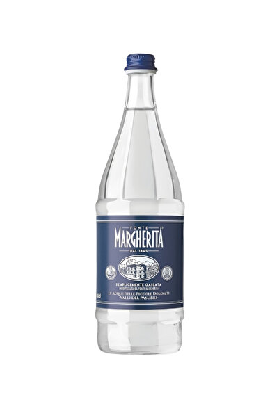 MARGHERİTA " SPARKLING WATER GLASS BOTTLE (800ML) "MARGHERITA" (CARTOON OF 12...