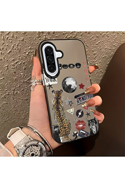 Caseji حافظة هاتف سامسونج جالاكسي A36-A56 متوافقة مع طباعة كرة الديسكو، ممتصة...