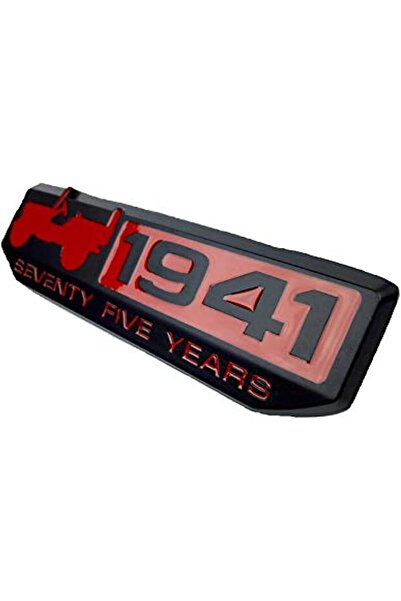 Generic ملصق ثلاثي الأبعاد معدني لشعار عام 1941، مناسب لسيارات جيب رانجلر، شي...