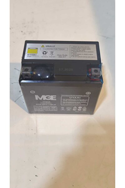 MTYL Kuba Ege 50 100 uyumlu Kaliteli Hazır Şarjlı Akü (5 Ah)