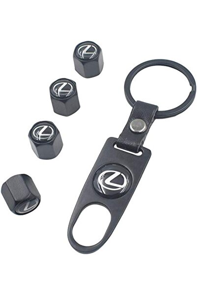 Generic Universal Steel (4pcs) Car Tire Valve Stem Air Caps Cover + (1pcs) Ke...