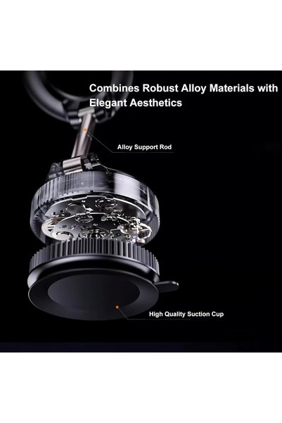 SYN Suport auto magnetic pentru telefon - pliabil, reglabil la 360 de grade °   Alb