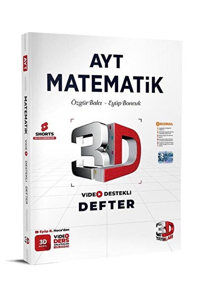 3D Yayınları 2026-2027 Müfredat AYT Matematik Konu Anlatımı (Detaylı Video An...