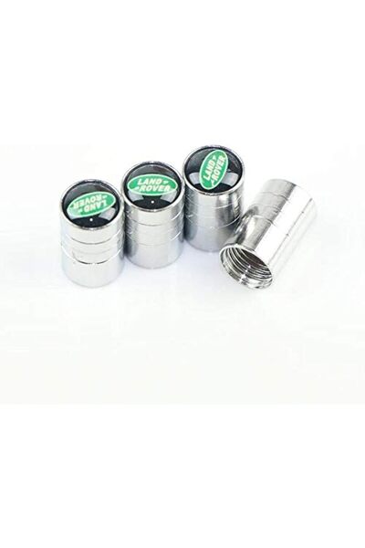 Generic 4 قطع / طقم أغطية صمامات هواء إطارات عجلات السيارات من الكروم الفضي، ...