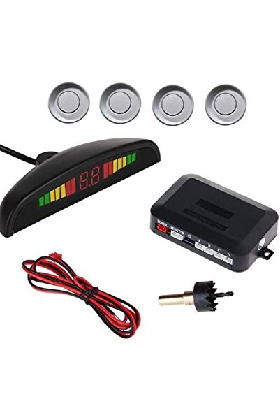 Generic حساسات لجميع السيارات - (فضية اللون وقابلة للتلوين)