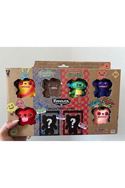 TOYFEST Fuggler Funny Ugly Monster Figure Set of 8 – Includes 2 Surprise Char...