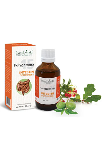 MC Micostore Polygemma 15 - Intestin detoxifiere, 50 ml