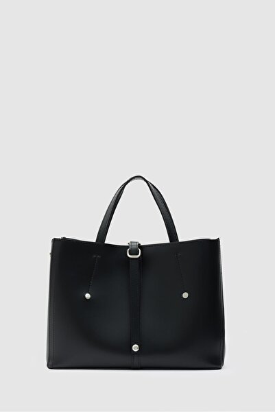 Shule Bags Fedi Puppy Hand and Shoulder Bag Black